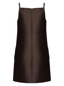 valentinogaravani Valentino Garavani Mini-jurk met vierkante hals - Bruin