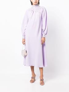 saiidkobeisy Saiid Kobeisy Midi-jurk met hoge hals - Paars
