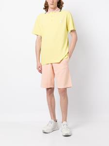 maisonkitsuné Maison Kitsuné Poloshirt met logopatch - Geel