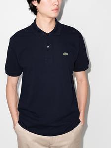 Lacoste Poloshirt met krokodillen-patch - Blauw