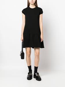ioanaciolacu Ioana Ciolacu Mini-jurk met korte mouwen - Zwart