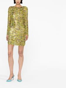 Dundas Mini-jurk met pailletten - Groen