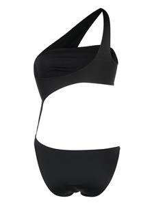 Versace Medusa 1995 badpak met uitgesneden details - Zwart