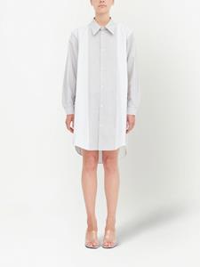 mm6maisonmargiela MM6 Maison Margiela Gestreepte blousejurk - Grijs