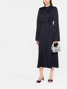 jilsander Jil Sander Blousejurk met bandkraag - Blauw