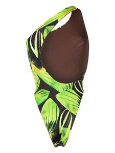 louisaballou Louisa Ballou Badpak met bloemenprint - Groen