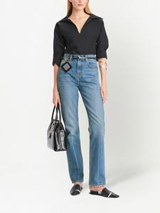 toryburch Tory Burch Mid-rise straight jeans - Blauw