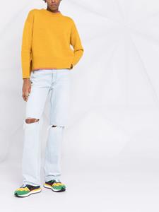 RE/DONE Gerafelde jeans - Blauw