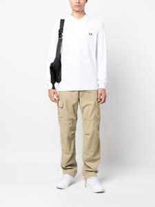 fredperry Fred Perry Poloshirt met logodetail - Wit