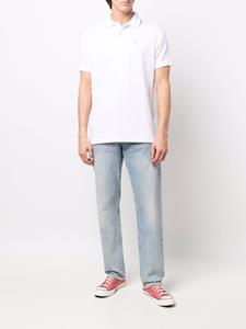 Barbour Poloshirt met geborduurd logo - Wit