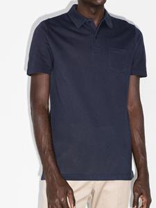 Sunspel Riviera poloshirt - Blauw