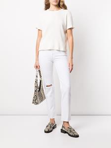 RE/DONE Gerafelde jeans - Wit