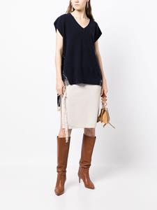 Onefifteen Midi-rok met franje - Wit