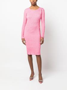 Patou Gesmockte mini-jurk - Roze