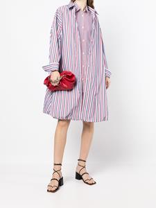 Juun.J Gestreepte blousejurk - Blauw