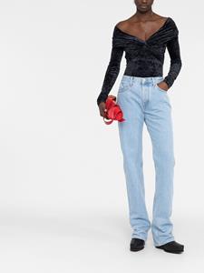 theattico The Attico Straight jeans - Blauw