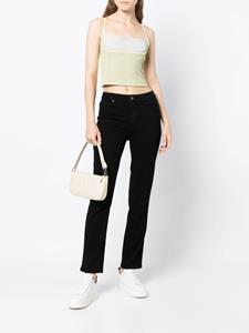 PAIGE Straight jeans - Zwart