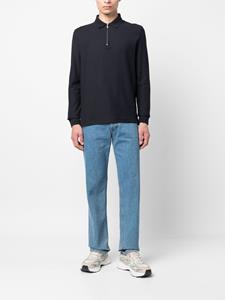 tommyhilfiger Tommy Hilfiger Poloshirt met lange mouwen - Blauw