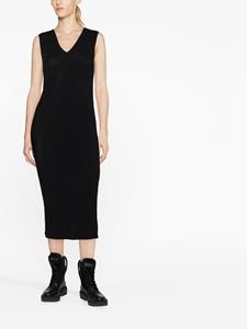 Moncler Mouwloze midi-jurk - Zwart