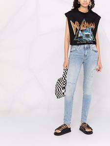 lovemoschino Love Moschino Gerafelde jeans - Blauw