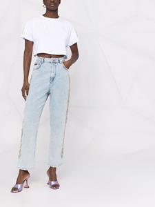 philippplein Philipp Plein Jeans met kristallen - Blauw
