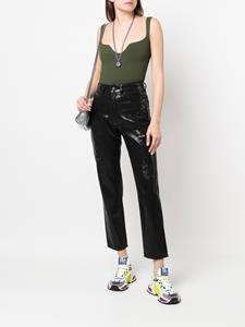 philippplein Philipp Plein Metallic jeans - Zwart