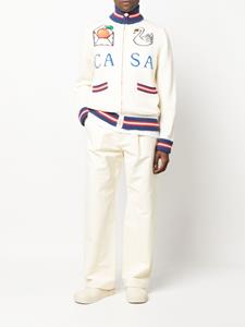 Intarsia vest - Beige