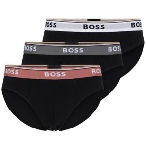BOSS 3 stuks Solid Cotton Power Brief 