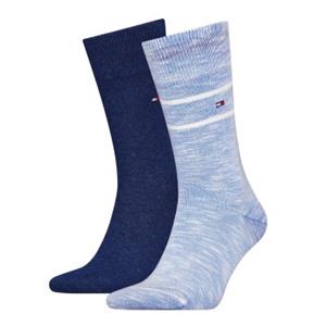 tommyhilfigerlegwear Tommy Hilfiger 2 stuks Men Slub Classic Socks 