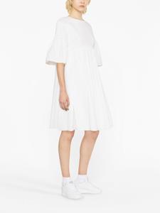 Cecilie Bahnsen Mini-jurk met strikdetail - Wit