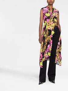 Versace Mini-jurk met print - Zwart