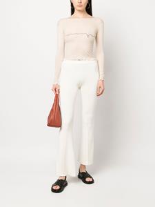 AERON Ribgebreide broek - Beige