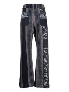 Pierre-Louis Mascia Flared broek - Blauw