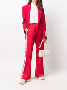 Casablanca Broek met geborduurde bloemen - Rood