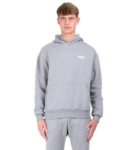 four Logo Hoodie Grey - L