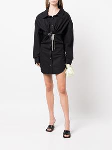 alexanderwang Alexander Wang Mini-jurk verfraaid met kristallen - Zwart