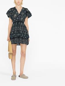 ullajohnson Ulla Johnson Mini-jurk met print - Blauw