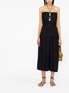 ullajohnson Ulla Johnson Midi-jurk met halternek - Zwart