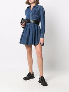 alexandermcqueen Alexander McQueen Flared blousejurk - Blauw