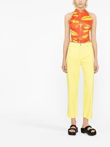 MSGM Straight jeans - Geel