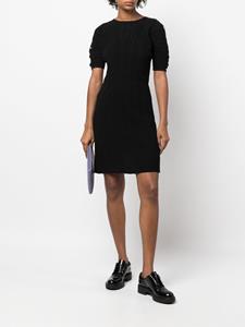 Ferragamo Geplooide midi-jurk - Zwart