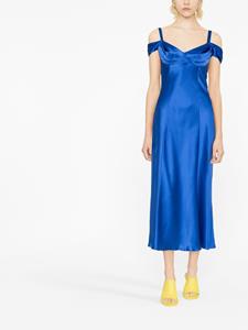 albertaferretti Alberta Ferretti Zijden jurk - Blauw