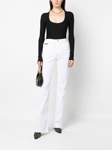 philippplein Philipp Plein Flared jeans - Wit