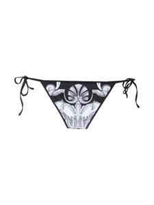 Versace Bikinislip met barokprint - Zwart