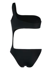 Versace Badpak met Medusa plakkaat - Zwart