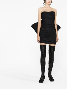 rotatebirgerchristensen ROTATE BIRGER CHRISTENSEN Mini-jurk met strikdetail - Zwart