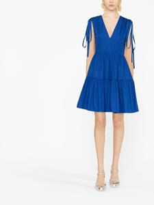 redvalentino RED Valentino Gelaagde mini-jurk - Blauw