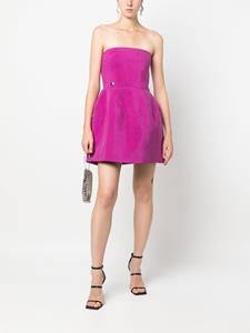 philippplein Philipp Plein Strapless mini-jurk - Roze