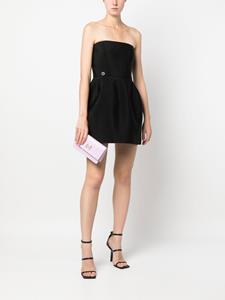 philippplein Philipp Plein Strapless mini-jurk - Zwart