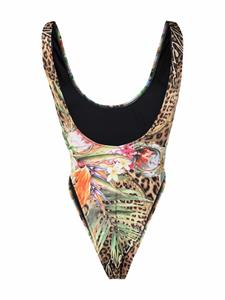 philippplein Philipp Plein Badpak met print - Bruin